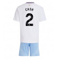 Maglia Calcio Aston Villa Matty Cash #2 Seconda Divisa Bambino 2024-25 Manica Corta (+ pantaloncini)